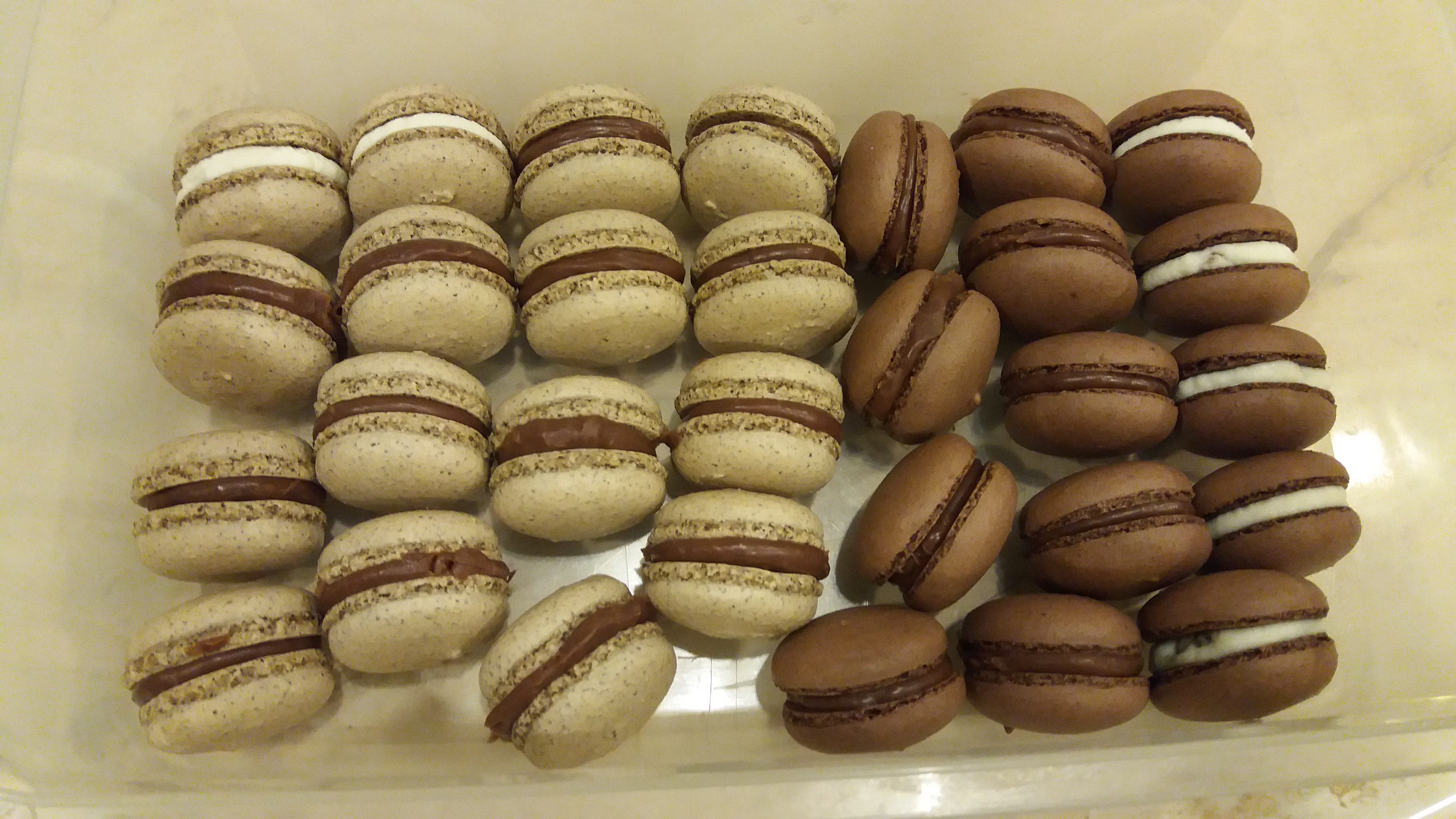 Coffee macarons